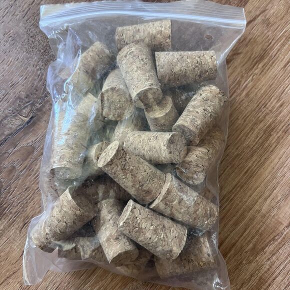 27 Pack Tapered Corks Bottle Stoppers Natural Cork Craft DIY Supplies - Picture 2 of 5
